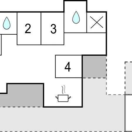 In With Kitchen Casa de Férias Haderslev